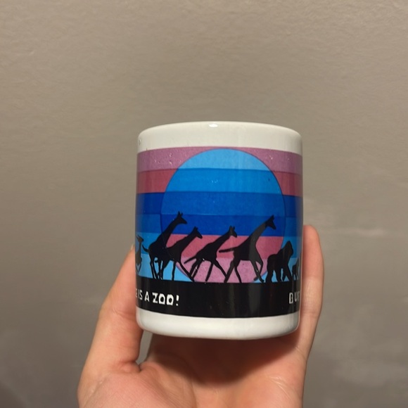 Vintage 90s Souvenir Mini Mug from Buffalo Zoo Buffalo, NY - Picture 3 of 6